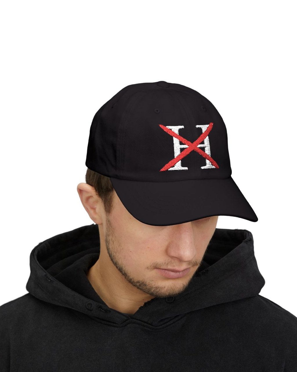 The Other Order HIERARCHY X, the cap in obsidian — worn