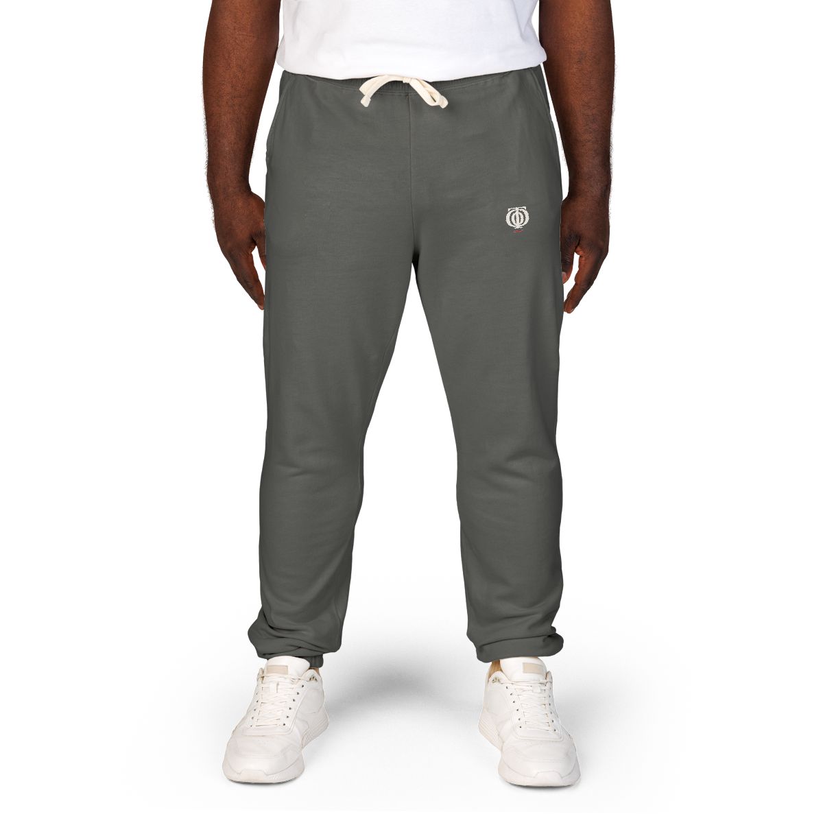 The Other Order OFF DUTY, relaxed pants in coal — worn — side