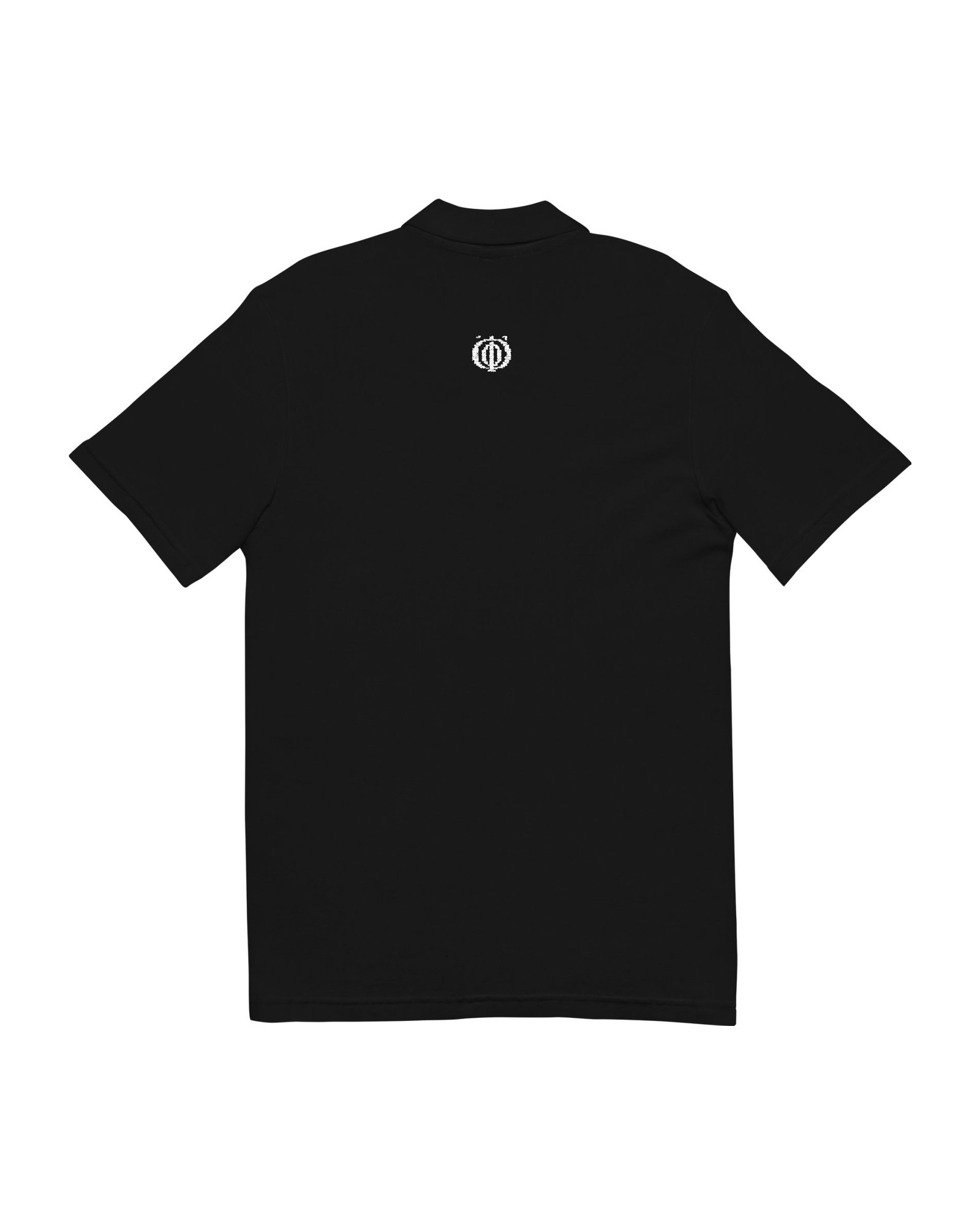 The Other Order PRIVATE CIVILIZATION, the polo in obsidian — back — to monogram